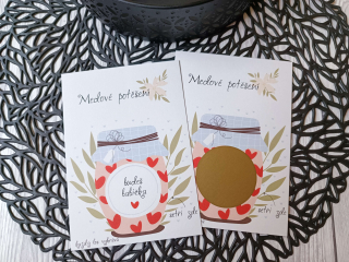 Stírací los Medové potěšení - Budeš babička